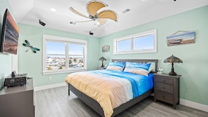 Desk, iron/ironing board, travel crib, WiFi