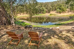 Property grounds - Yosemite Pond Estate - Private Lake, Hot Tub, Game Room & Mountain Views (Coarsegold)