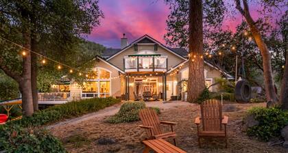 Yosemite Pond Estate - Private Lake, Hot Tub, Game Room & Mountain Views
