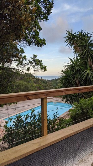 Property grounds - Renovated villa, pool, sea view, air conditioning, VE loader 8 to 12 pers - Golfe St Tropez (Roquebrune-sur-Argens)
