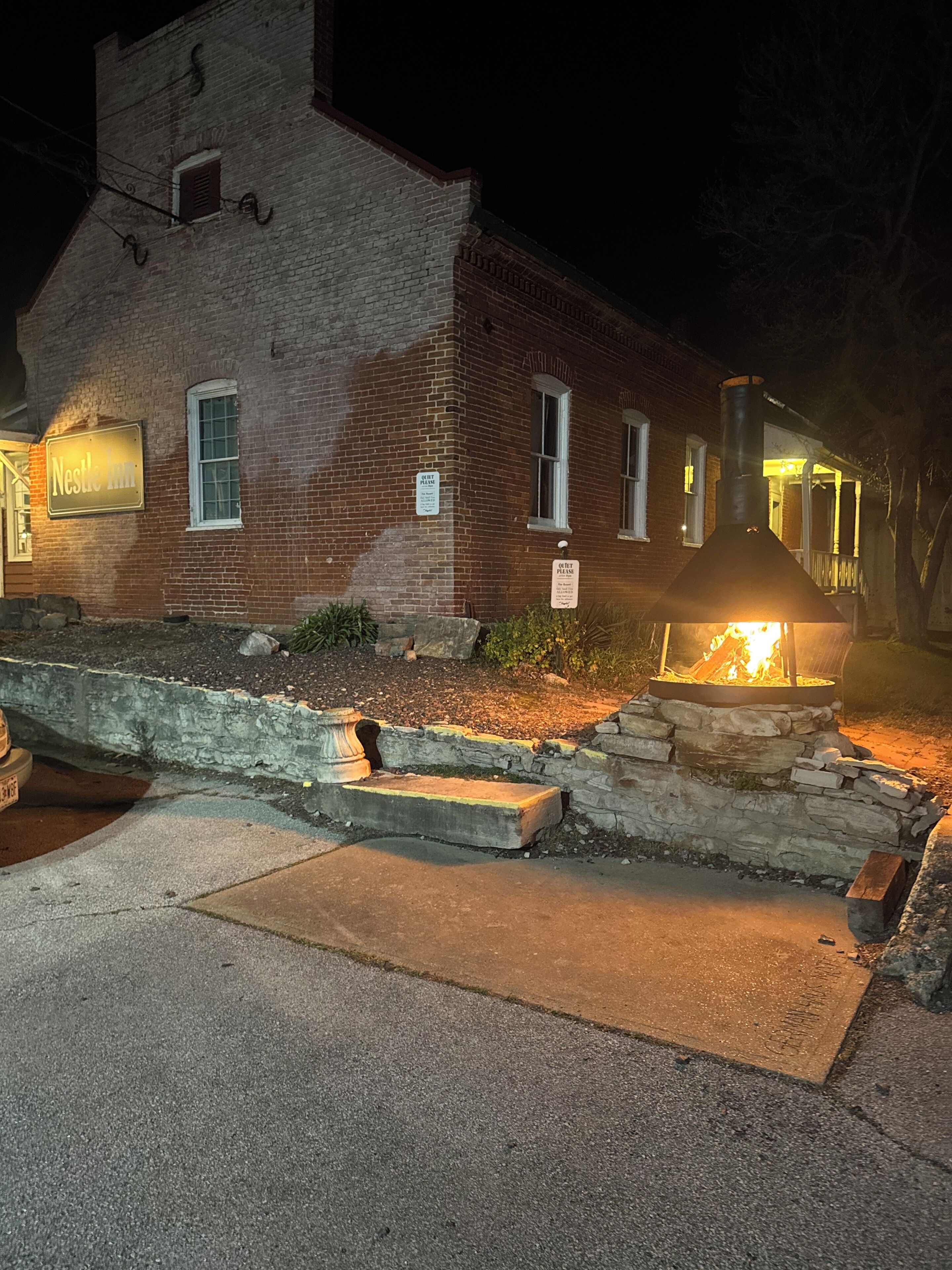 Enceinte de l’hébergement