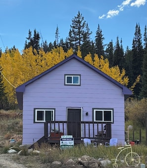 Exterior - The Purple Palace, Alma’s Coziest Artistic Mountain Escape. (Alma)