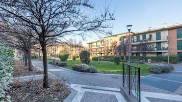 City appartement, balkon | Terrein van de accommodatie