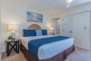 Iron/ironing board, free WiFi, bed sheets - Maui Kam D106 | Best Location | Spacious Lanai + Lush Lawn Access (Kihei)