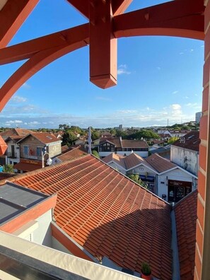 Blick von der Unterkunft