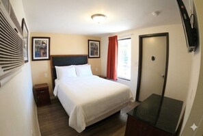 Habitación doble, cocina básica