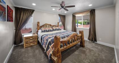 The Bucket List house in charming Toquerville, minutes from Zion and state parks