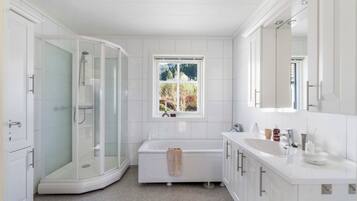 Towels, soap, toilet paper