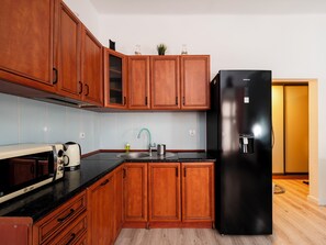 Fridge, stovetop, dishwasher, coffee/tea maker - Polesie Harmony Studio (Łódź)