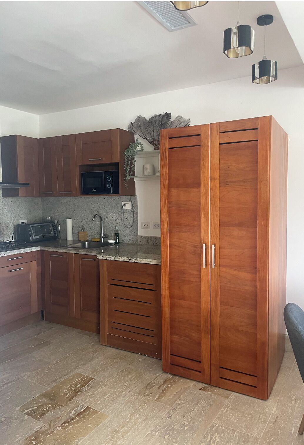 Microwave, stovetop