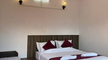 Tremannsrom – luksus, balkong, utsikt mot høyde