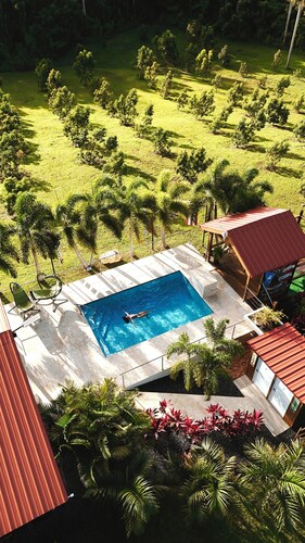 Private Romantic Cabin -Heated pool -Nature Escape