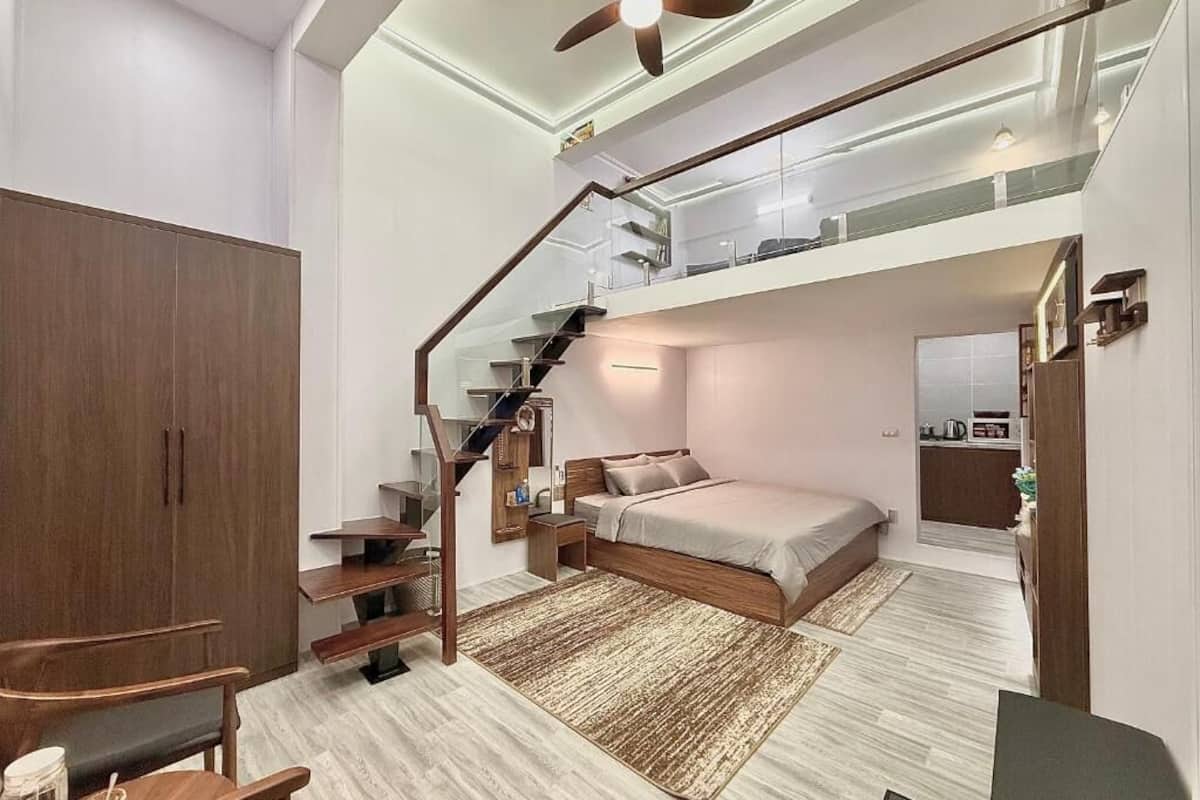 基本開放式客房, 露台