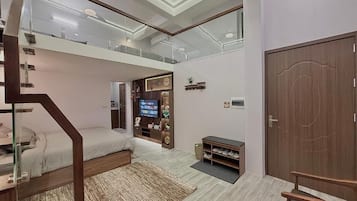 Monolocale Basic, balcone