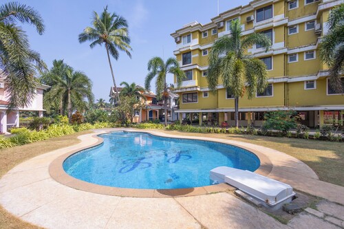 Elegant 2-Bedroom Duplex Apartment With 3 AC's In The Heart Of Benaulim