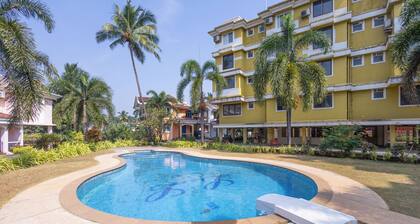 Elegant 2-Bedroom Duplex Apartment With 3 AC's In The Heart Of Benaulim