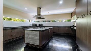 Villa, Patio | Private kitchen