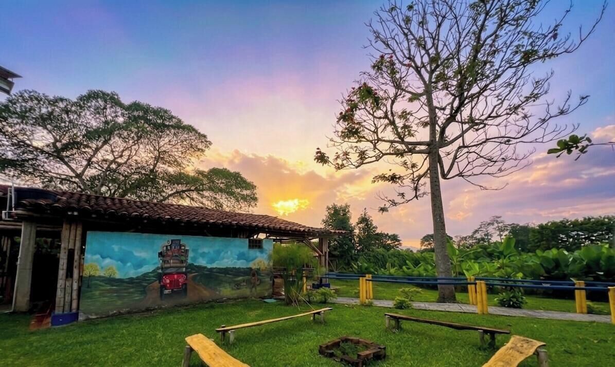 Khuôn viên nơi lưu trú