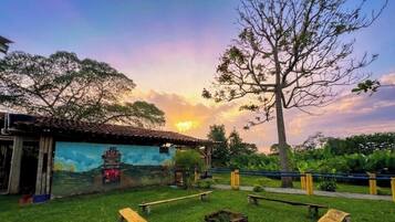 Khuôn viên nơi lưu trú