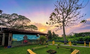 Khuôn viên nơi lưu trú