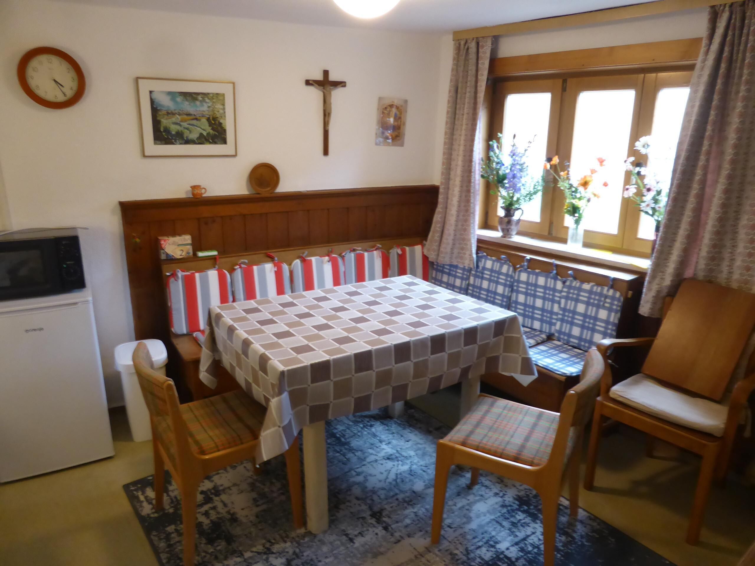 Ferienwohnung in der Altstadt-Küche mit Essecke