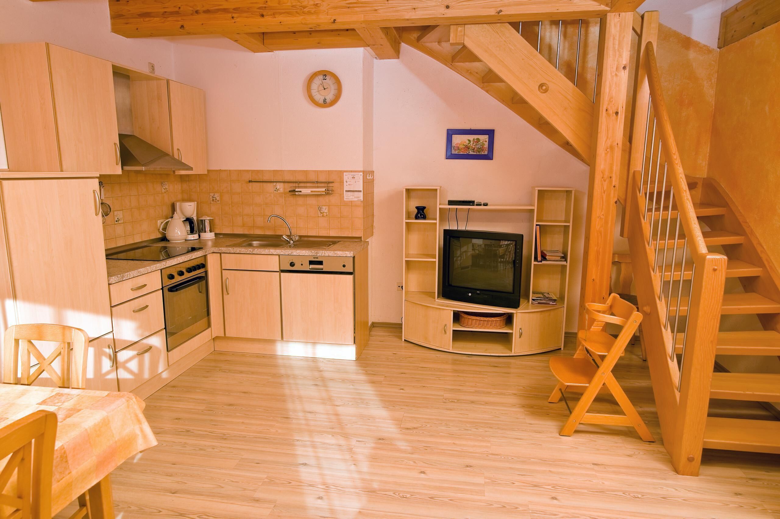 Ferienwohnung Gartenblick-Wohn-Essküche