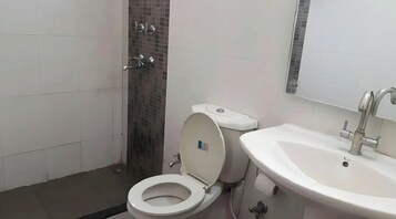 Ducha, cabezal de ducha tipo lluvia, pantuflas, bidet