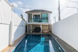 Outdoor pool - 3BR Pool Villa Near Boat Avenue V303 (Choeng Thale)