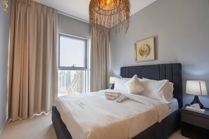 2 slaapkamers, een strijkplank/strijkijzer, wifi, beddengoed