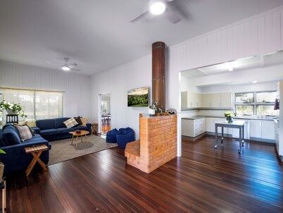 Large family home in a quiet rural location.