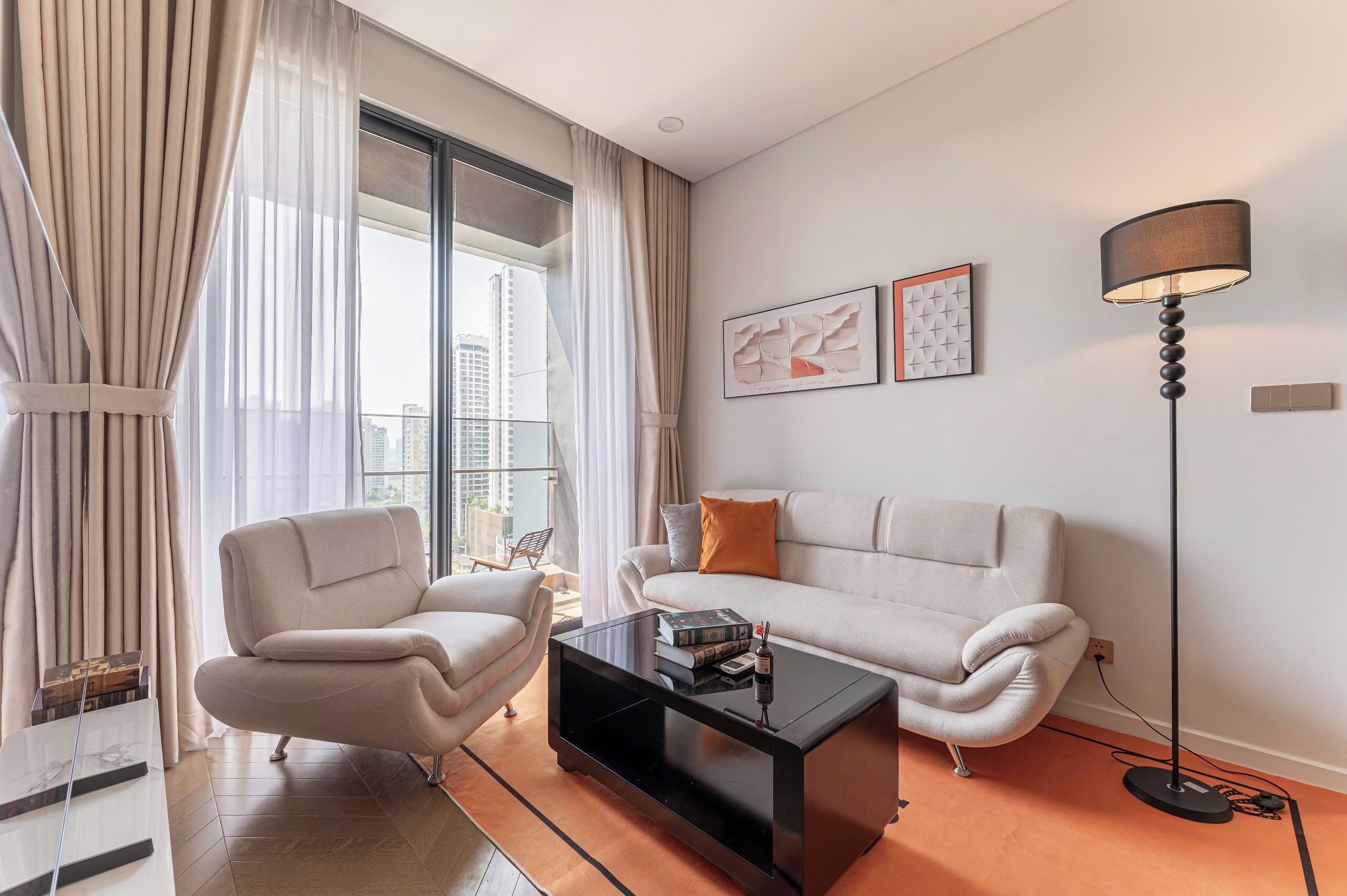 Deluxe Apartment, 2 Bedrooms, City View