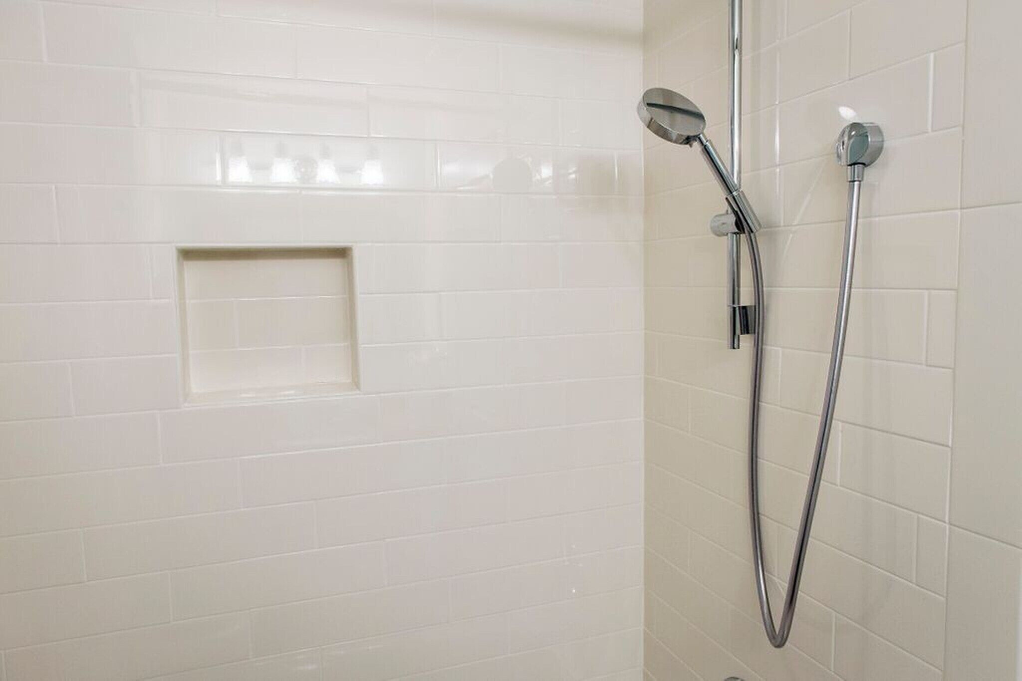 Shower, hair dryer