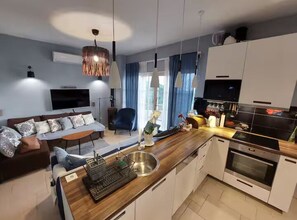 House (Four bedroom Villa) | Private kitchen - Villa Mediterranea Seaview Primošten (Primosten)