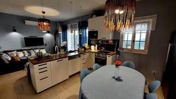 House (Four bedroom Villa) | Private kitchen | Fridge