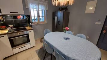 House (Four bedroom Villa) | Private kitchen | Fridge