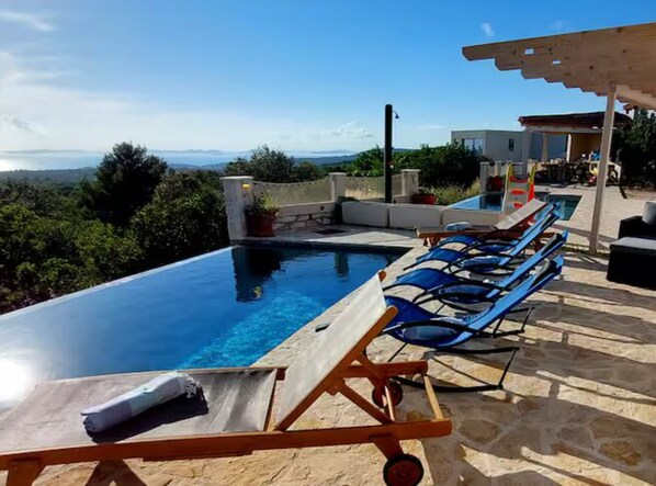 House (Four bedroom Villa) | Outdoor pool - Villa Mediterranea Seaview Primošten (Primosten)