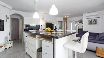 Apartment (Superior Two Bedroom Apartment with T) | Private kitchen | Fridge