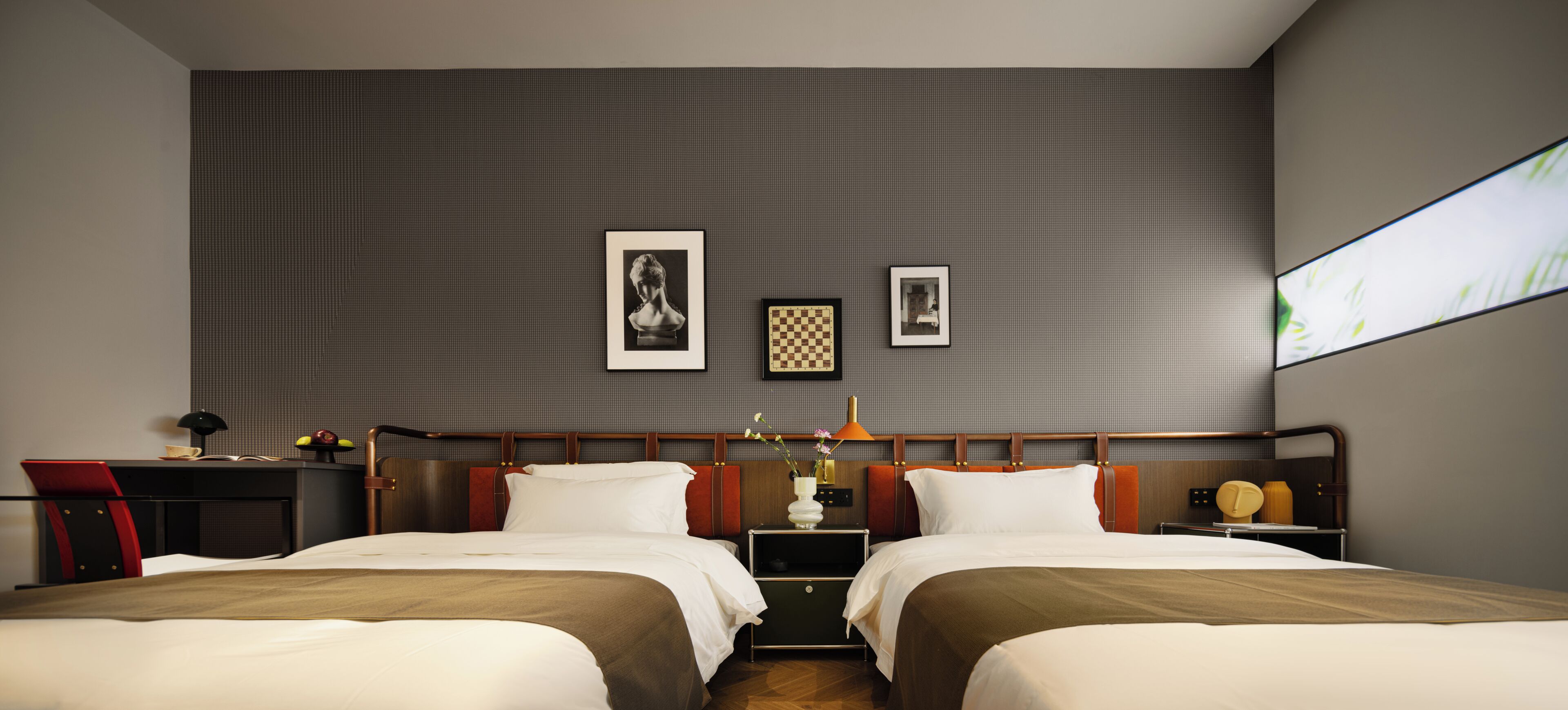 Habitación Confort con 2 camas individuales, vista a la ciudad