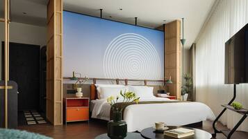 Habitación doble panorámica, vista a la ciudad