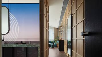 Phòng đôi có tầm nhìn toàn cảnh, quang cảnh thành phố