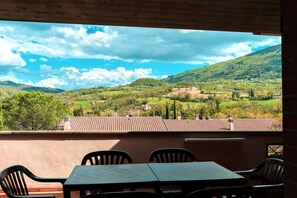 Outdoor dining - Holiday Home near Assisi with Pool (Assisi)
