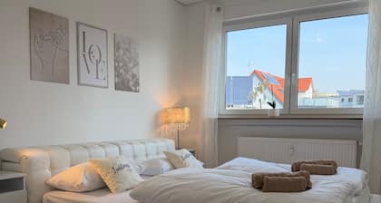 Favorite place - roof terrace and elevator in the center