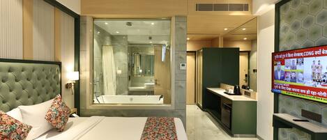 Exclusive Double Room, City View | In-room safe, desk, laptop workspace, free WiFi