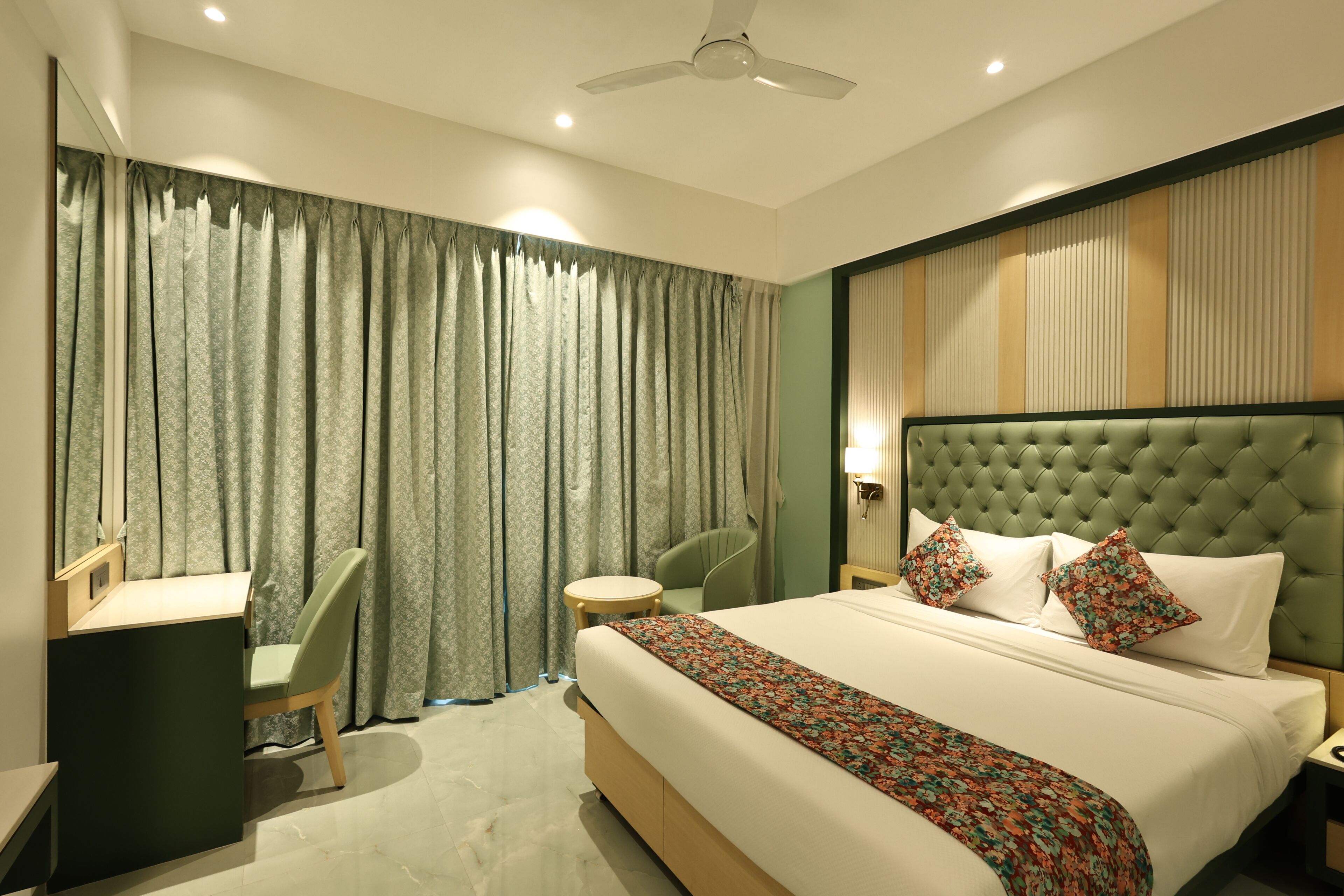 Exclusieve tweepersoonskamer, uitzicht op de stad