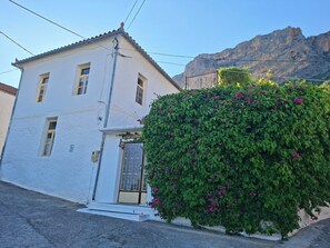 Exterior - At the foot of the red cliff. (Leonidion, Kynourias)