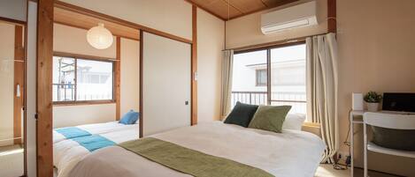 2 chambres, Wi-Fi, draps fournis