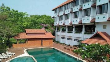 Quadruple Room, Pool View | Pool