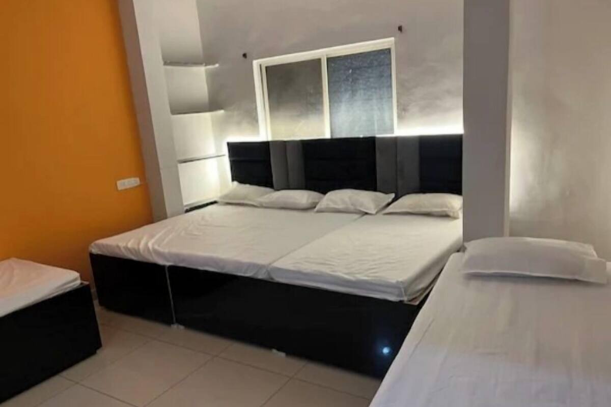 家庭复式, 阳台, 城市景观