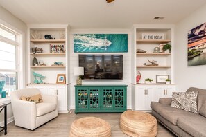 Smart TV - A Topsail Fairytale - Ocean Views, Dog Friendly and Just a Hop-Skip to the (Surf City)