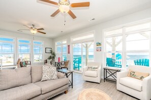 Smart TV - A Topsail Fairytale - Ocean Views, Dog Friendly and Just a Hop-Skip to the (Surf City)